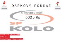 Specialized - Dárkový poukaz 500 ,- Kč