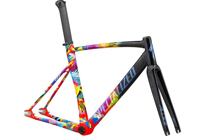 Specialized Allez Sprint Track Frameset Gloss Tarmac Black/Rocket Red