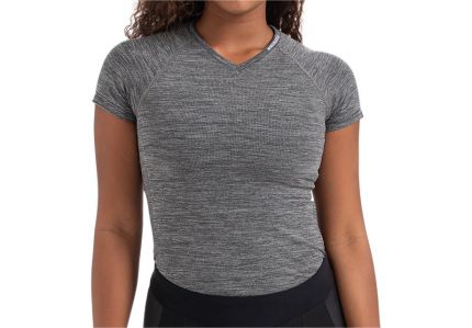 Women's Seamless Short Sleeve Base Layer