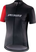 Specialized - RBX Comp Logo Team SS Women's jersey Black/Charcoal/Red