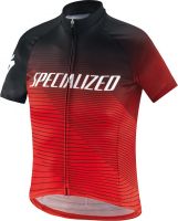 Specialized - RBX Comp Logo Team Youth SS Jersey Black/Rocket Red/Red