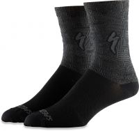 Specialized - Soft Air Road Tall Sock Black / Charcoal Terrain