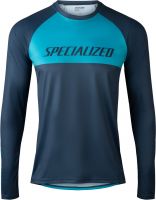 Specialized - Demo Pro Long Sleeve Jersey Aqua / Cast Blue Block