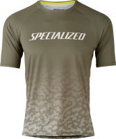 Specialized - Enduro Air Short Sleeve Jersey Oak Green / White Mountains Terrain