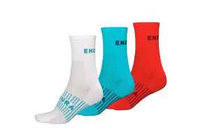 Endura - Dámské ponožky Coolmax Race (3-balení)