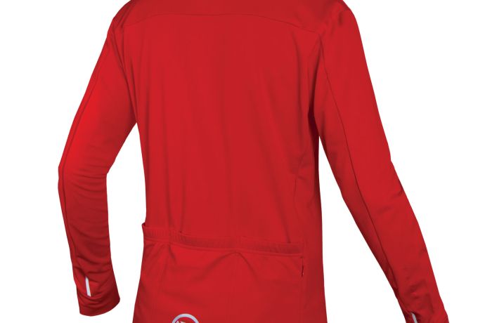 Endura Dres Xtract Roubaix s dlouhým rukávem Cervená