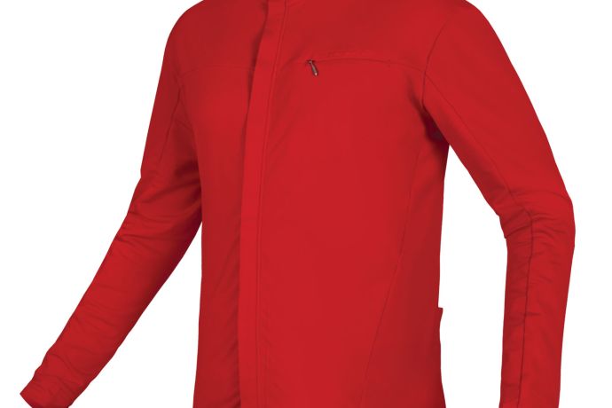 Endura Dres Xtract Roubaix s dlouhým rukávem Cervená