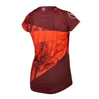 Endura - Dámský dres SingleTrack Dots T LTD Korálová