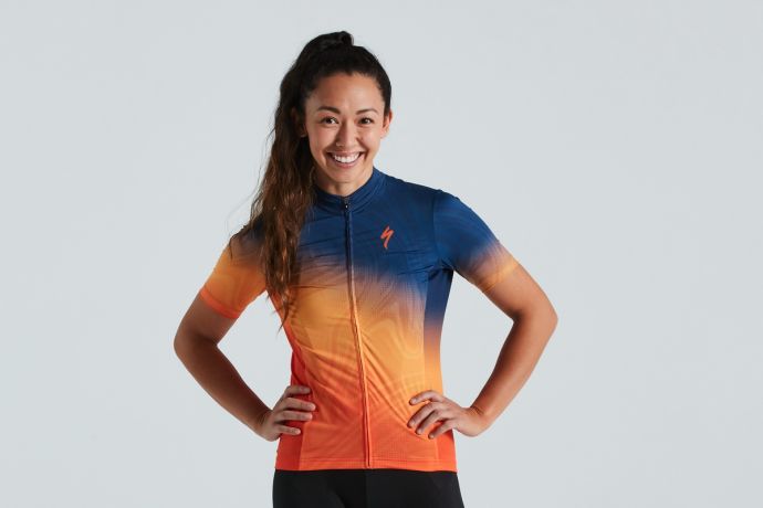 Specialized RBX Comp SS Women's jersey Orange Sunset/Violet