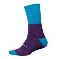 Endura - Zimní ponožky BaaBaa Merino (1-balení) Modrá Eletric