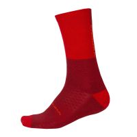 Endura - Zimní ponožky BaaBaa Merino (1-balení) Rezavě červená