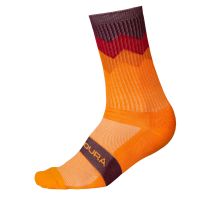 Endura - Ponožky Jagged Mandarinková