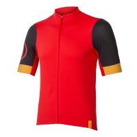 Endura - Dres FS260 s krátkým rukávem Pomegranate