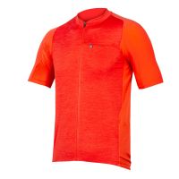 Endura - Dres GV500 Reiver s krátkým rukávem Paprika