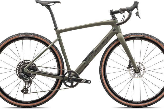 Specialized Diverge Comp Carbon 2025 Satin Oak Green / Smoke