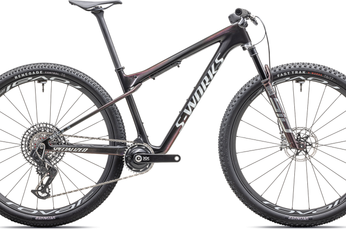 Specialized S-Works Epic World Cup 2025 Gloss Carbon / Red Pearl / Chameleon Fade