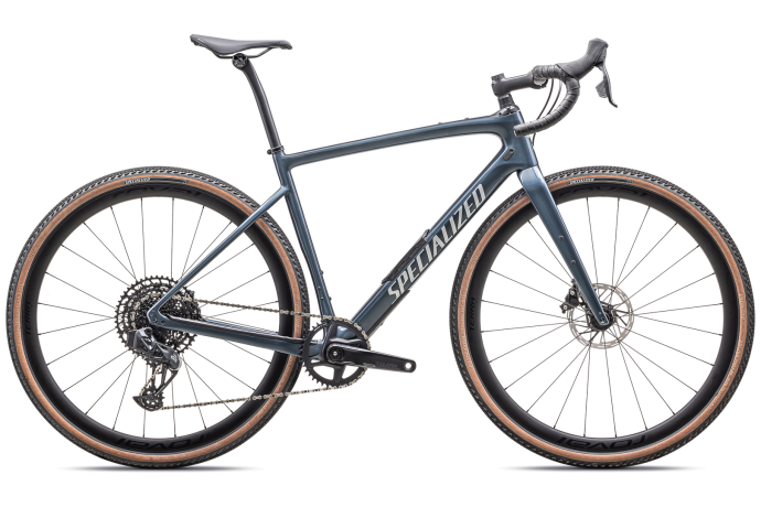 Specialized Diverge Expert Carbon Cast Blue Metallic / Silver Dust