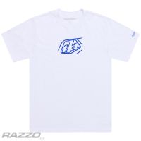 Troy Lee Designs - Badge Short Sleeve Tee White white