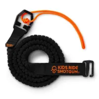 Kids ride shotgun - Lano na tahání kola Quick fit black