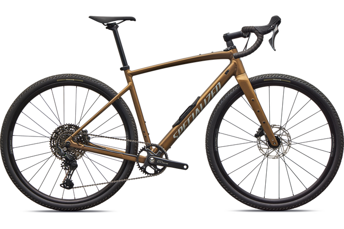 Specialized Diverge 4 Sport Alloy Shimano Cues Satin Burnt Gold Metallic