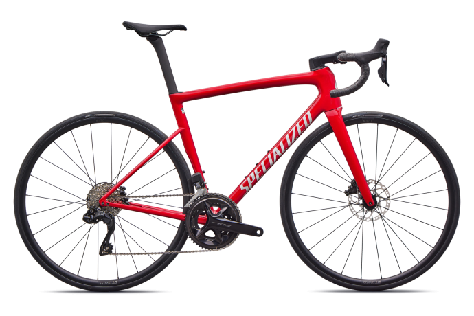 Specialized Tarmac SL8 Comp 105 Di2 Gloss Red Tint Silver Dust