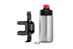 Woom - Nerezová lahev Glug s košíkem