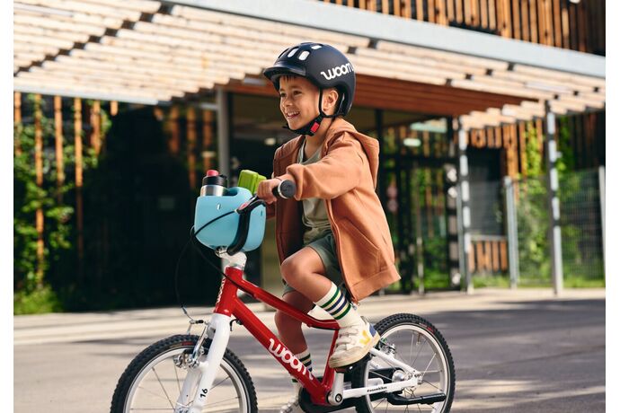 Woom Košík POP bubble gum blue