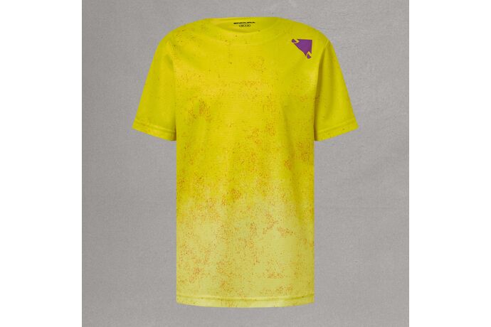 Endura Dětský dres Print Jersey žlutá